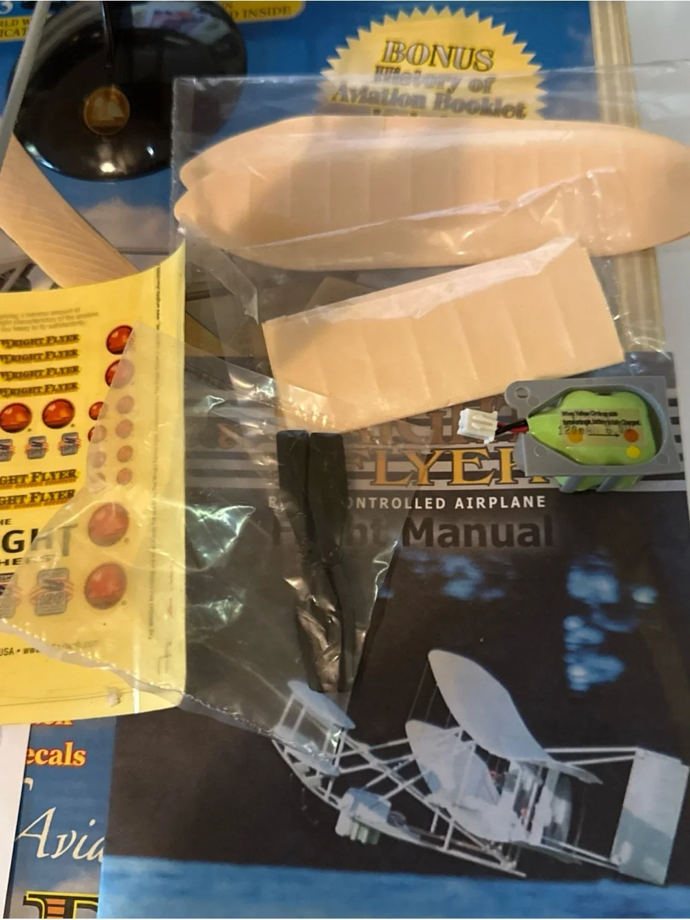 Megatech Wright Flyer Electric RTR Scale RC Plane 1903 MTC7703 *For Parts Only**